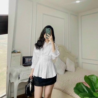 Sơ mi chiết eo