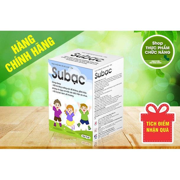 Cốm SuBạc - Không Lo Bị Thủy Đậu, Tay Chân Miệng, Bệnh Ngoài Da Ở Trẻ