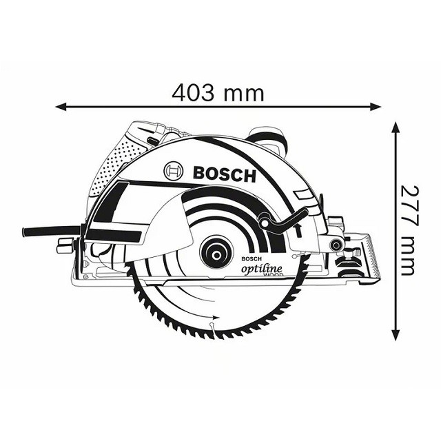 [CHÍNH HÃNG] Máy Cưa Đĩa Bosch GKS 235 Turbo, Mạnh Mẽ, Giá Đại Lý Cấp 1, Bảo Hành Tại TTBH Toàn Quốc