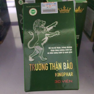 TRƯỜNG THẬN BẢO- VIÊN UỐNG BỔ THẬN, TRÁNG DƯƠNG, TĂNG CƯỜNG SINH LÝ NAM (HỘP 30 VIÊN)
