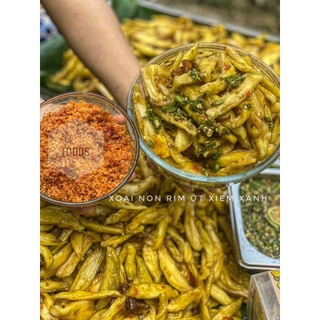 Xoài kon rim ớt xiêm xanh 300gr