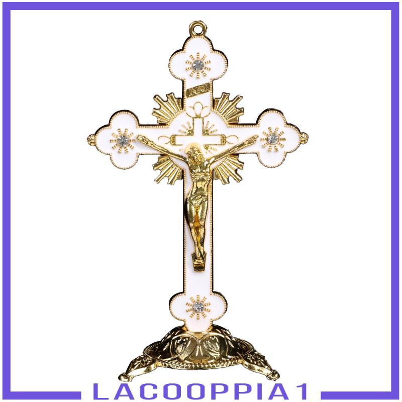 [Lacooppia1] Bức Tượng Chúa Jesus Thánh Giá Điêu Khắc Chữ Thập Trang Trí