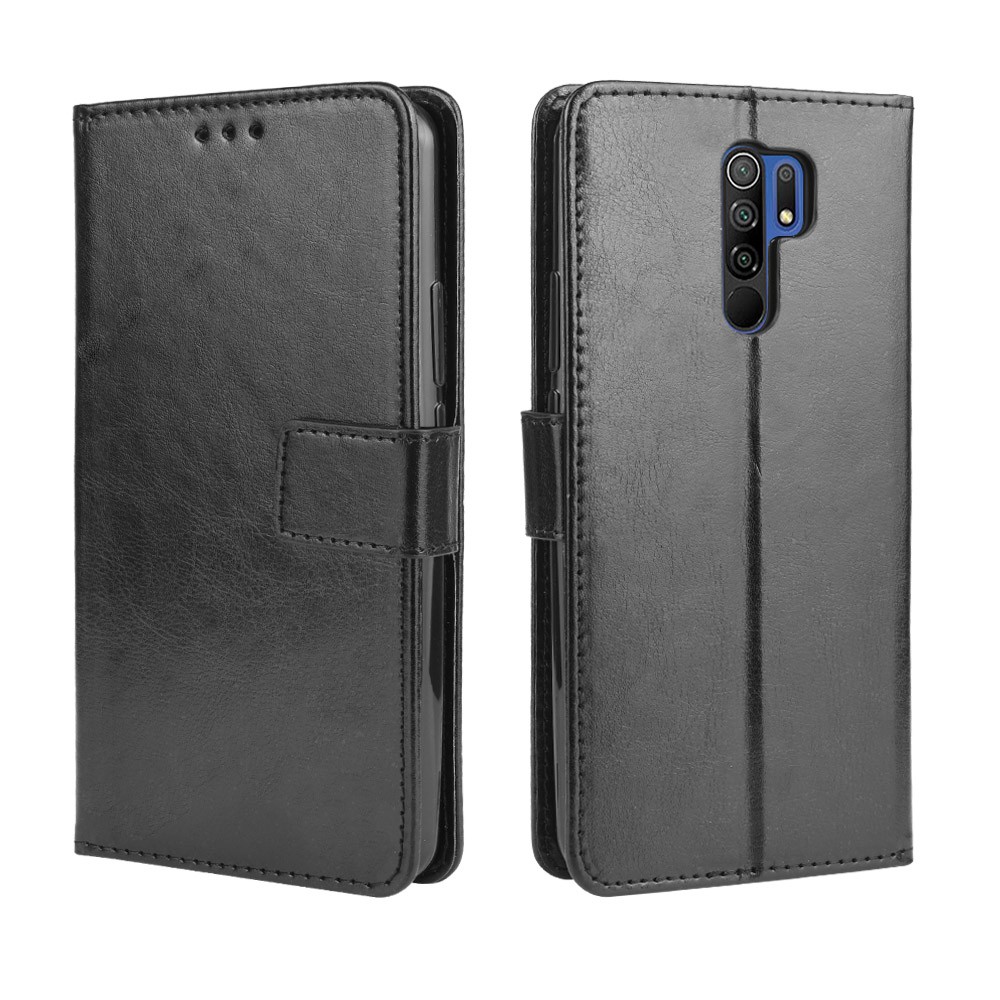 Bao da điện thoại PU cao cấp cho Xiaomi Redmi 9