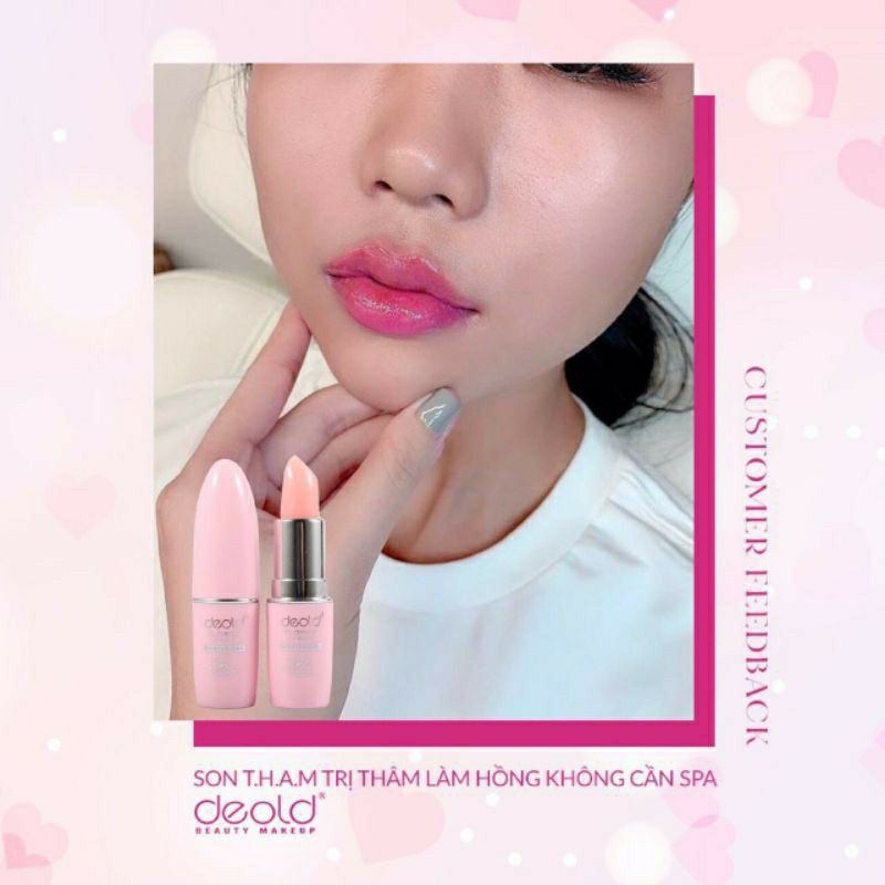 🌸🌸SON DƯỠNG MÔI DEOLD MỜ THÂM LÀM HỒNG NHỦ HOA 🌸🌸