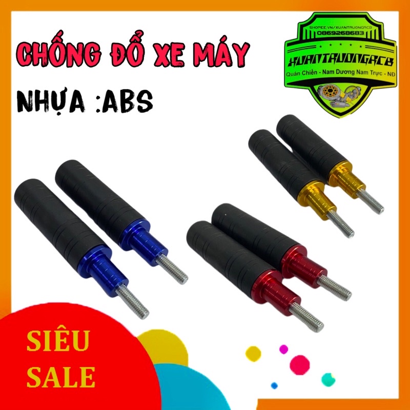 Chống đổ nhựa ABS xe máy