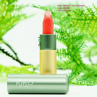 Son Kiko Milano Ý Velvet Passion (304 - Hồng Ấm)