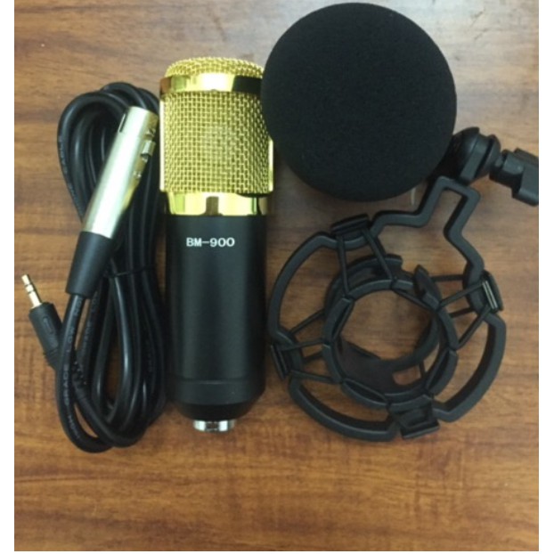 Micro Thu Âm BM900 - Micro Karaoke - Thu Âm - Hát Live - Cao Cấp Chính Hãng Bảo Hành 6 Tháng