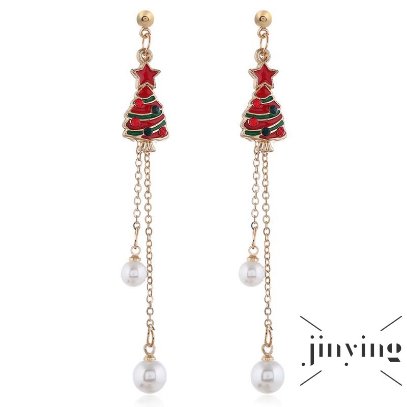 GETNOIVAS khuyên tai dáng dài dễ thương xinh xắn cho nữ