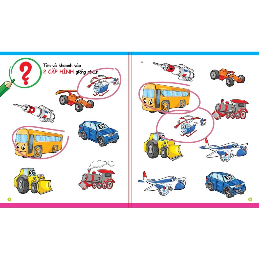 Sách - Bộ Vở Viết Xóa Được - Wipe Clean - Trò Chơi Phát Triển Trí Tuệ - Tìm Kiếm Thông Minh- Trò Chơi Nối Số