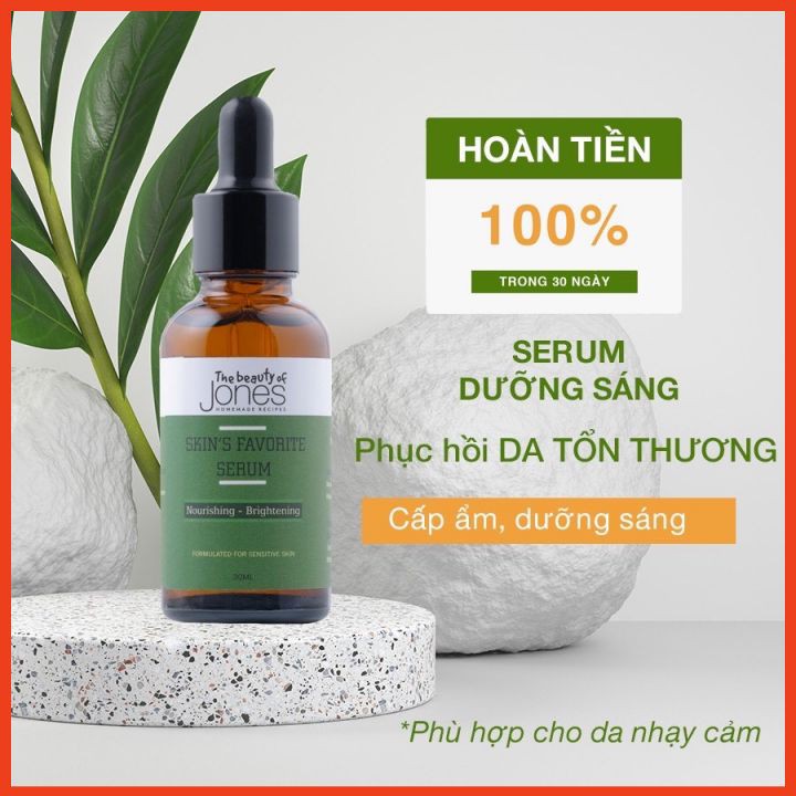 Serum Dưỡng Sáng 🍀 Cho da mụn nhạy cảm 👉 The Beauty of Jones