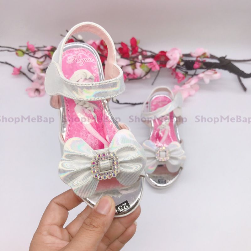 Sandal elsa cao gót da mềm đẹp suất sắc cho bé gái