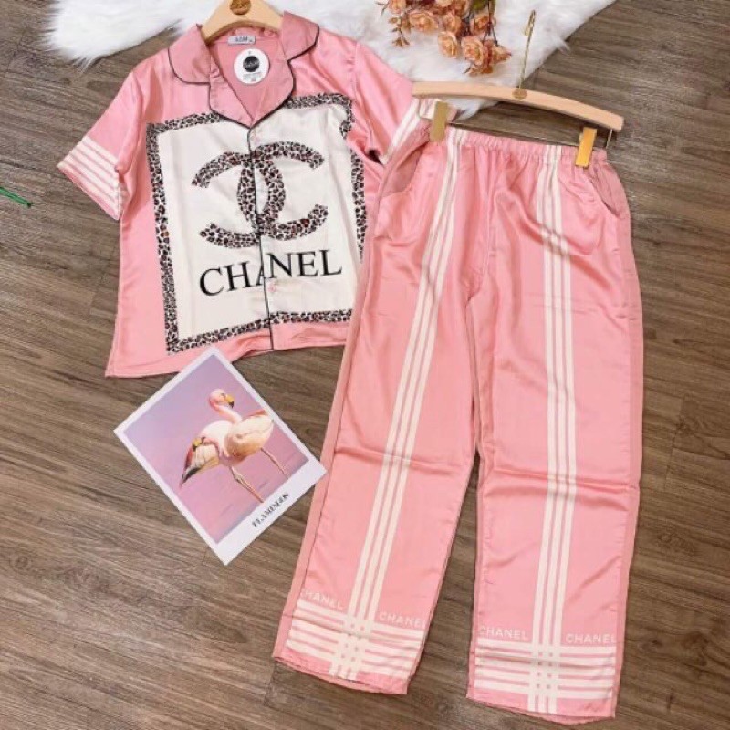 BIGSIZE 45-68kgBộ pijama tiểu thư satin hàng cao cấp chuẩn mịn đẹp