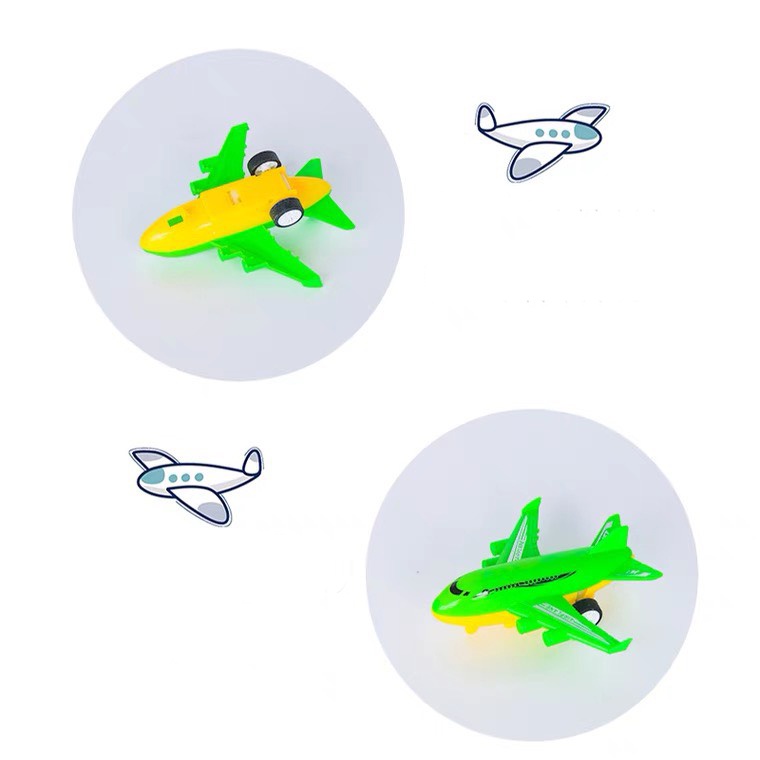 Máy bay đồ chơi Airplane Jet cho trẻ em chạy cót