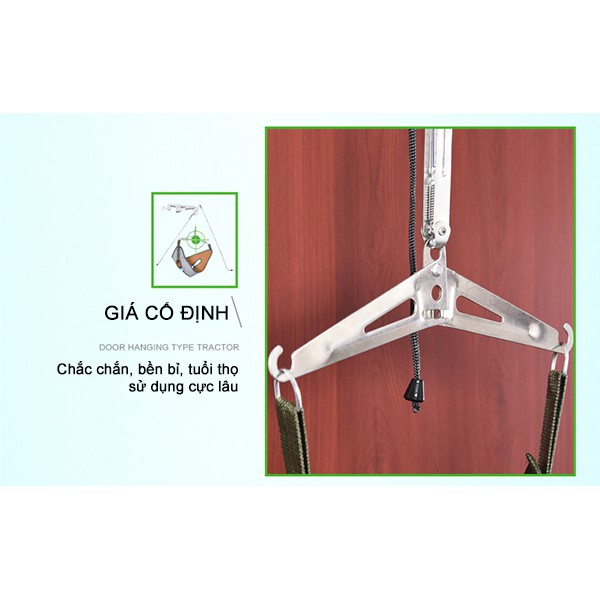 Dụng Cụ Kéo Giãn Đốt Sống Cổ (Loại Móc Treo Tiện Lợi)