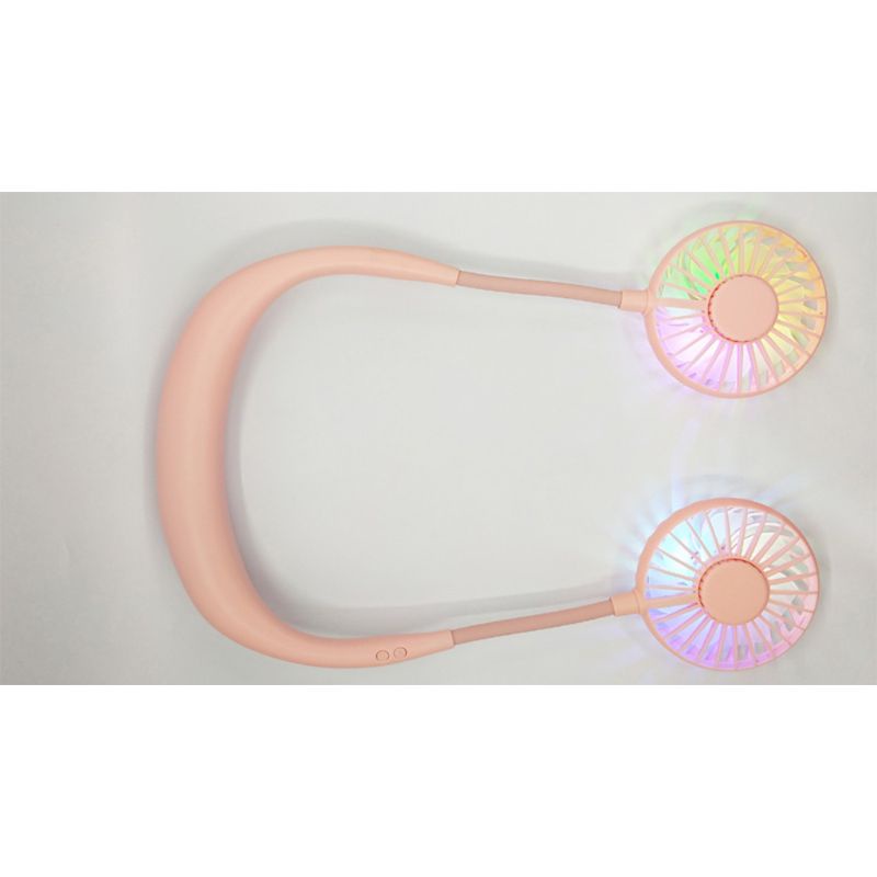 Quạt Đeo Cổ Mini Sạc Cổng USB Tiện Dụng Và Bền