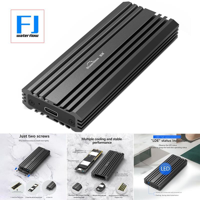 Hộp Đựng Ổ Cứng Ssd Blueendless Loại C M.2 Nvme 2230 / 2242