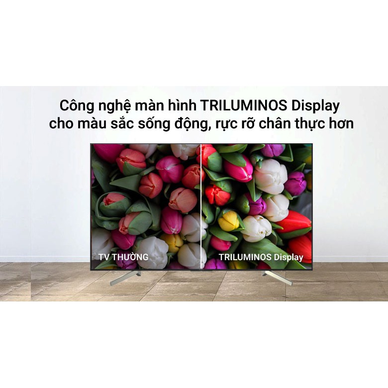 Android Tivi Sony 4K 65 inch KD-65X8500F Mới 2018 ( Khuyến mãi Loa Âm Thanh CT290)