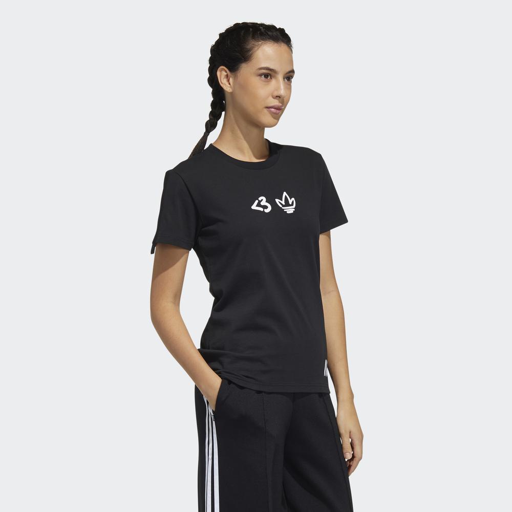 Áo Tee adidas ORIGINALS Nữ Valentine's Day Tee Màu đen H39014