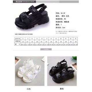 Sandal Nữ - Phong cách Ulzzang Hàn Quốc -  Từ 7 10 cm - Form chuẩn đi cực êm chân [ Sẵn 1 số Size ]