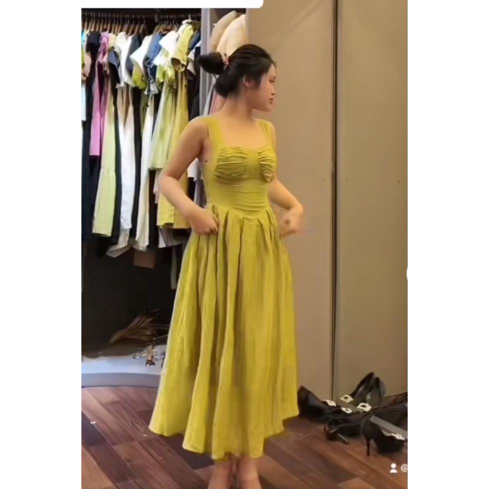 Đầm Váy Xoè 2 Lớp Có Mút Ngực QC Tiểu Thư Cao Cấp