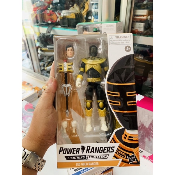 Đồ chơi siêu nhân Mô hình Power Ranger Lightning ZEO RANGER Hasbro