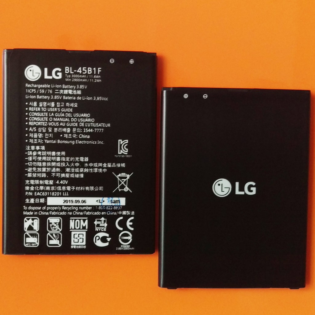 Pin LG V10 BL-45B1F 3000mAh (Đen) New