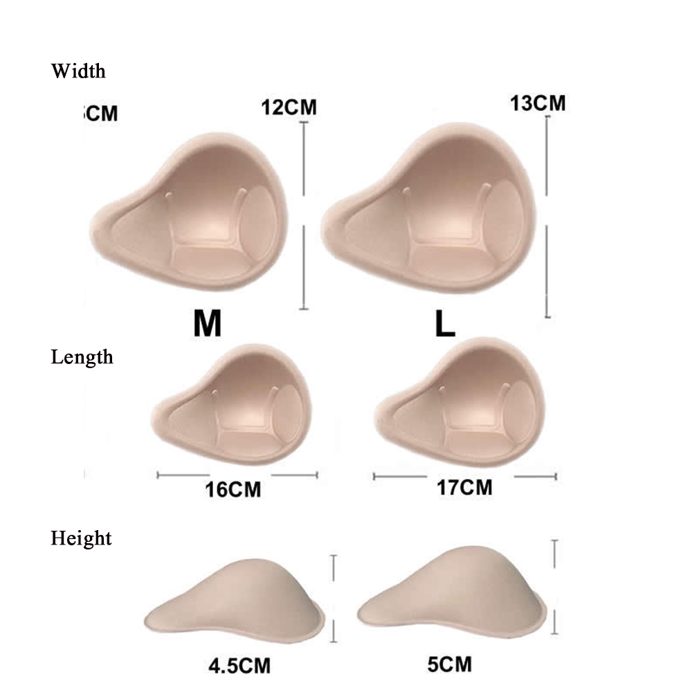 Miếng đệm nâng ngực hình tam giác tiện dụng cho nữ