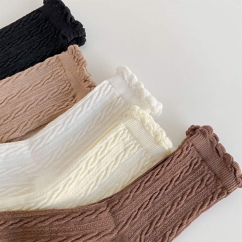 Vớ nâu mùa thu ấm áp thời trang nữ