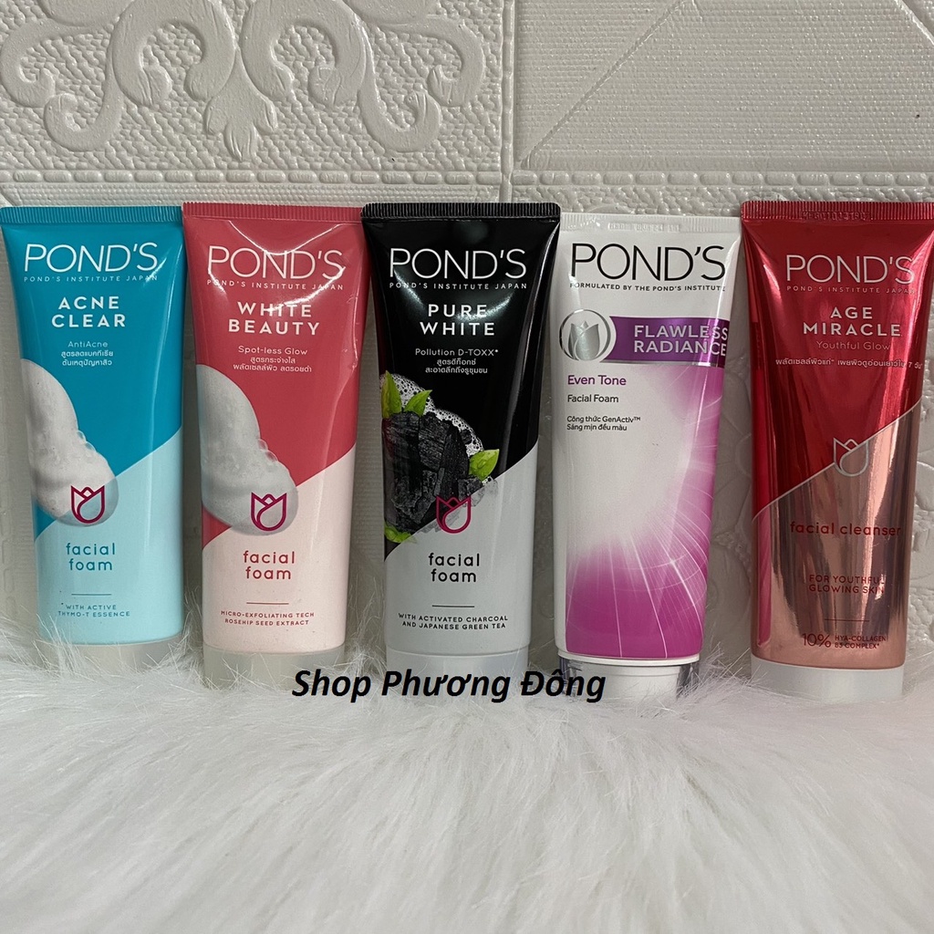 [New] Sữa rửa mặt sáng da Ponds 100g