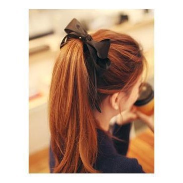 Dây buộc tóc đính nơ phong cách Hàn Quốc thời trang nữ dễ thương
