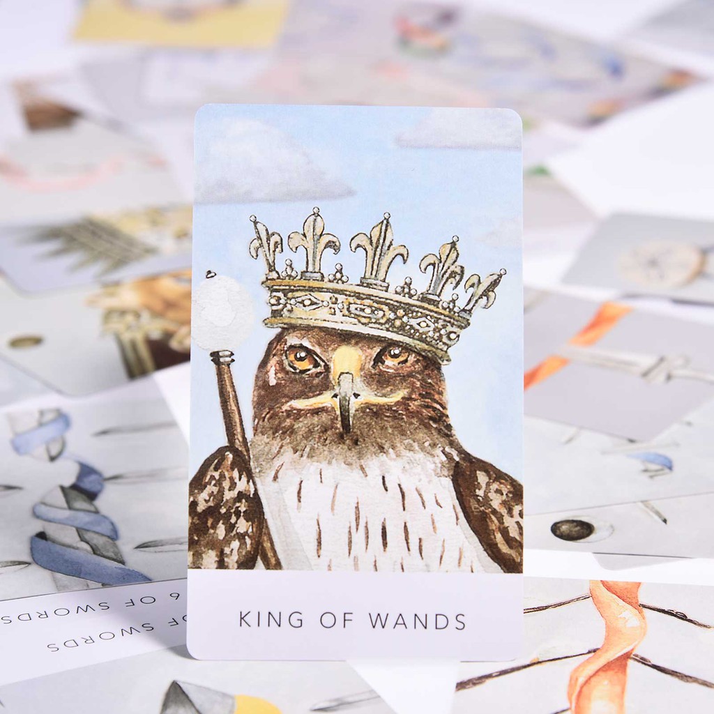 Bộ 78 Thẻ Bài Tarot Màu Trắng Chất Lượng Cao