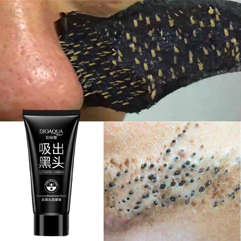 Gel Lột Mụn Đầu Đen Than Tre Bioaqua(Tuýp Đen) 60g 2022