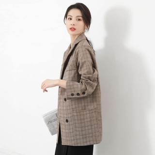 Áo Blazer ke korea nữ sang chảnh
