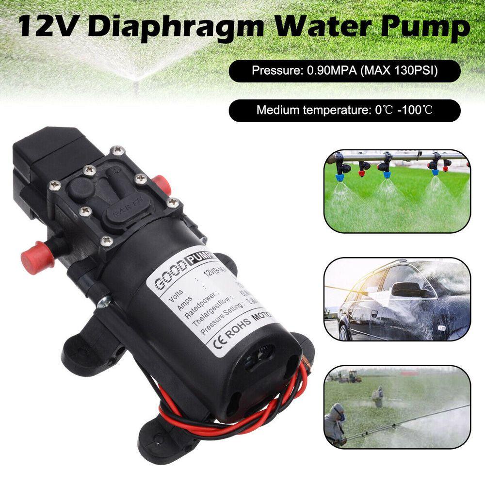 Máy Bơm Nước Áp Suất Cao 130PSI 70W Màu Đen