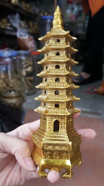 Tháp Văn Xương Bằng Đồng Vàng Cầu Đỗ Đạt | BigBuy360 - bigbuy360.vn