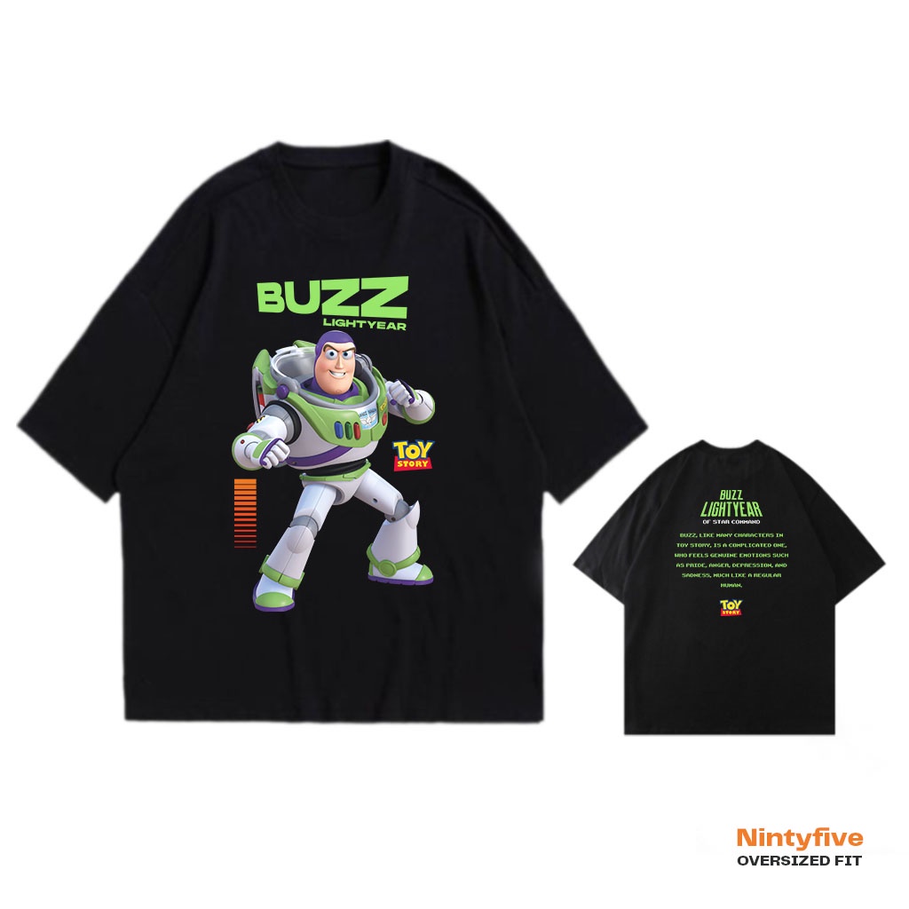 Câu Chuyện Đồ Chơi Buzz Lightyear Áo Sơ Mi Chín Tấc Quá Khổ