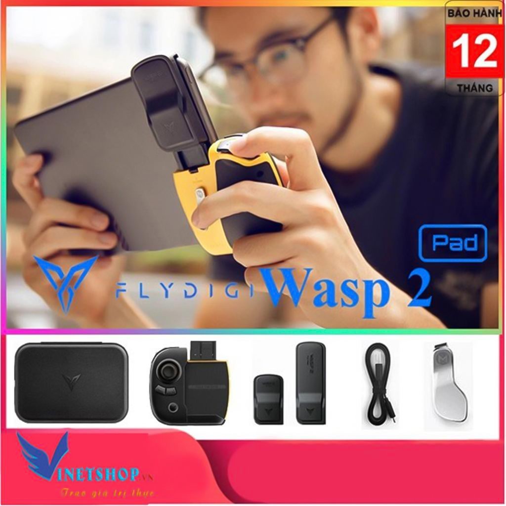 Flydigi Wasp 2 iPad | Tay cầm chơi game cho iPad và máy tính bảng , Điện thoại chơi PUBG và các game khác