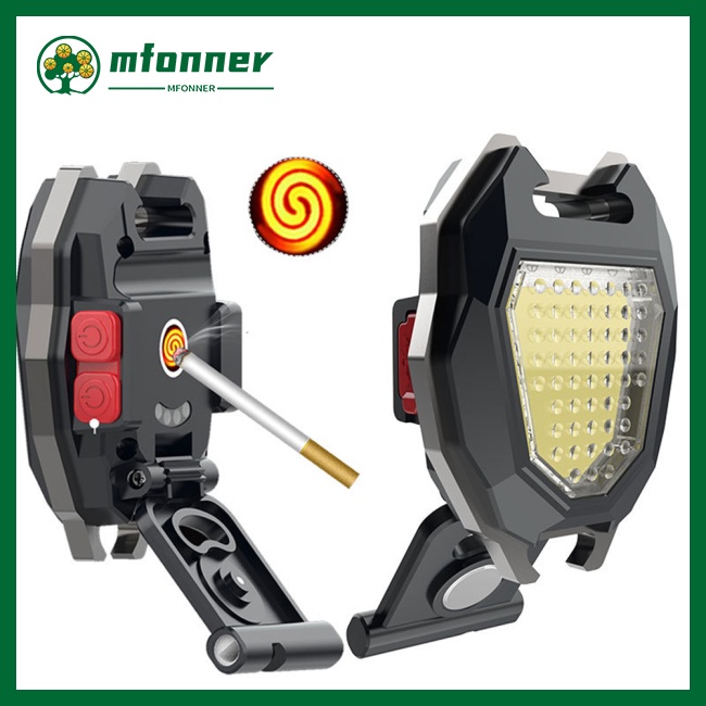 Bật Lửa Nam Châm Mini Đa Năng Có Móc Khóa Tiện Lợi