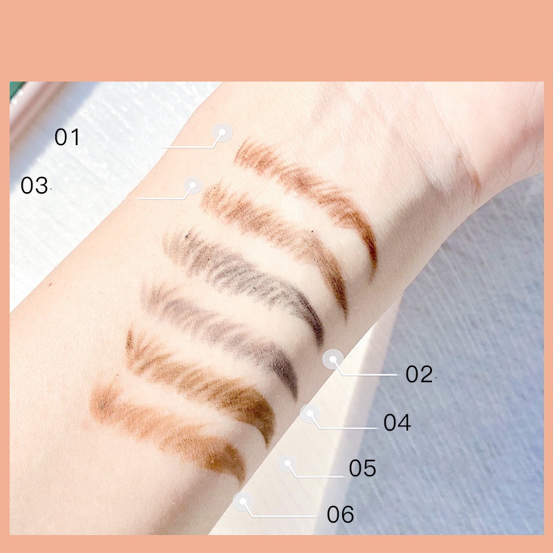 [Hàng mới về] Chì kẻ lông mày hai đầu siêu mảnh chống thấm mồ hôi tự nhiên