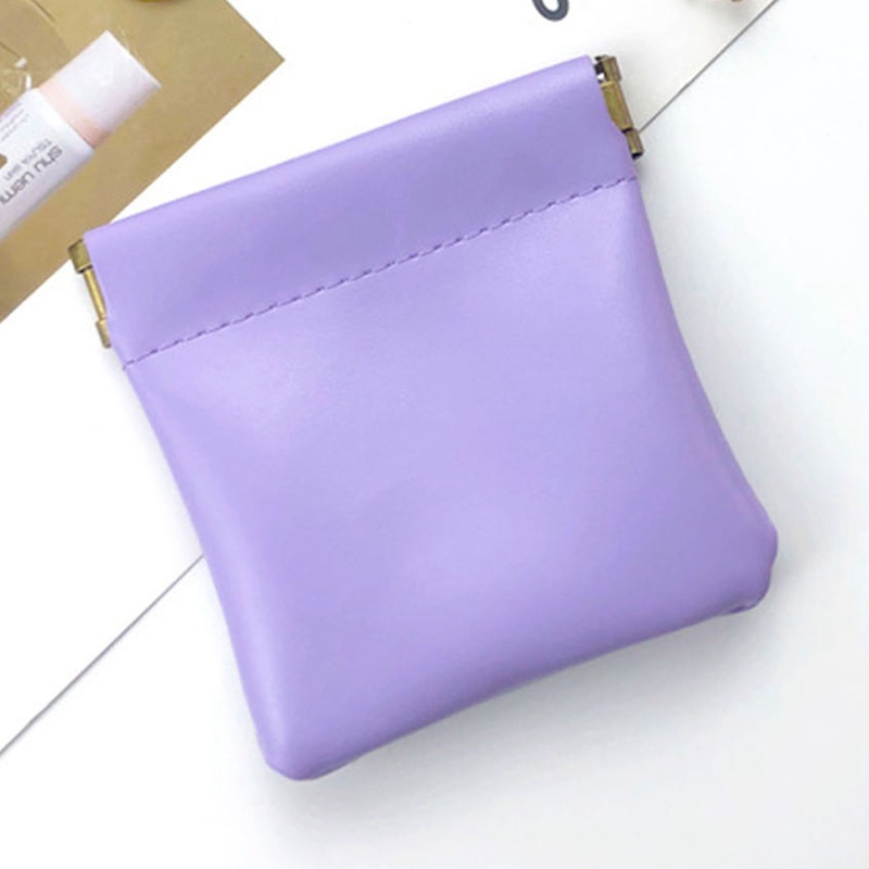 Túi Da pu Đựng Đồ Trang Điểm/Khăn Ăn/Son Môi/Mỹ Phẩm Mini Tiện Dụng