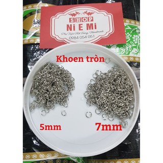 Khoen tròn làm vòng tay handmade 30k/100g
