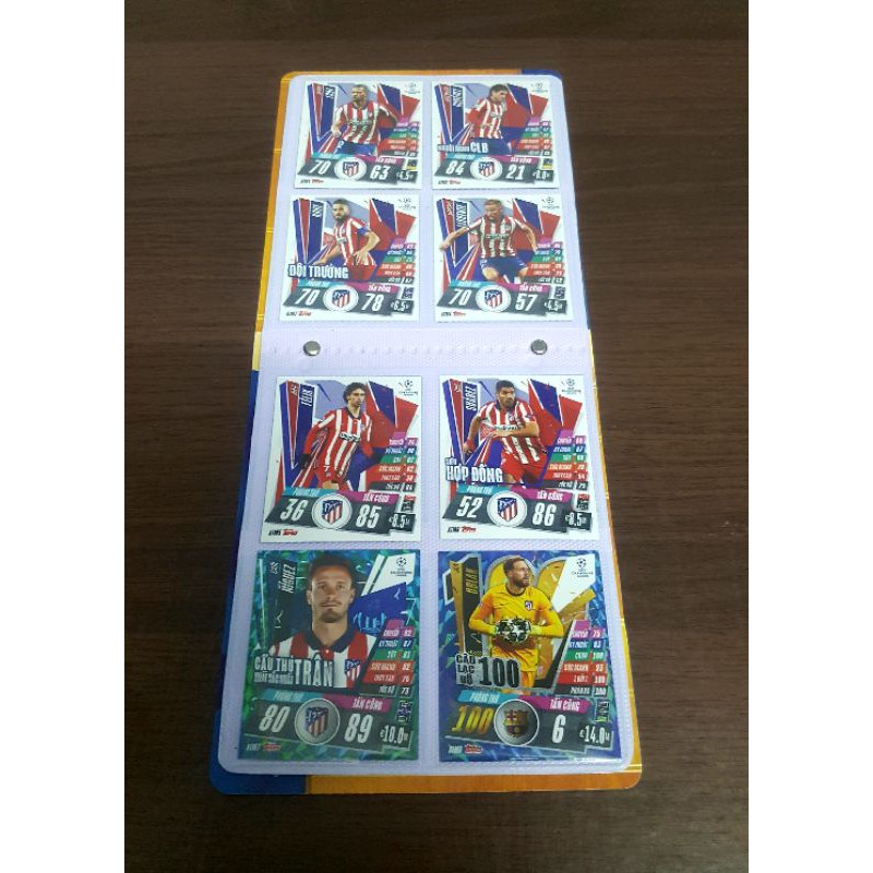 Trọn bộ album thẻ in Match Attax EXTRA 2020/2021 phiên bản Việt hoá