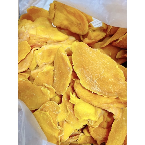 Xoài sấy dẻo loại ngon làm kẹo nougat/ ăn vặt