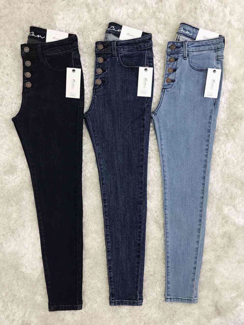 quần jeans xuất khẩu skinny 