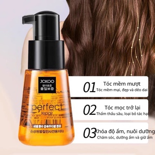 Tinh dầu dưỡng tóc khô xơ, tóc uốn, tóc nhuộm, serum dưỡng tóc uốn mềm mượt nuôi dưỡng từ bên trong MINIGIRL T10