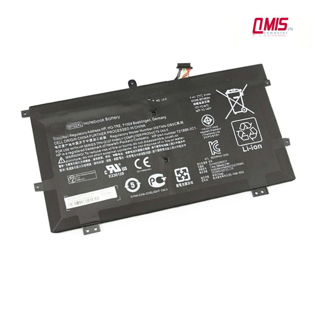 Pin laptop HP Slatebook X2, 10-H010NR, 10-H000SA, MY02XL, 721896-421, TPN-Q127, HSTNN-IB5C – X2 (ZIN) – 6 CELL