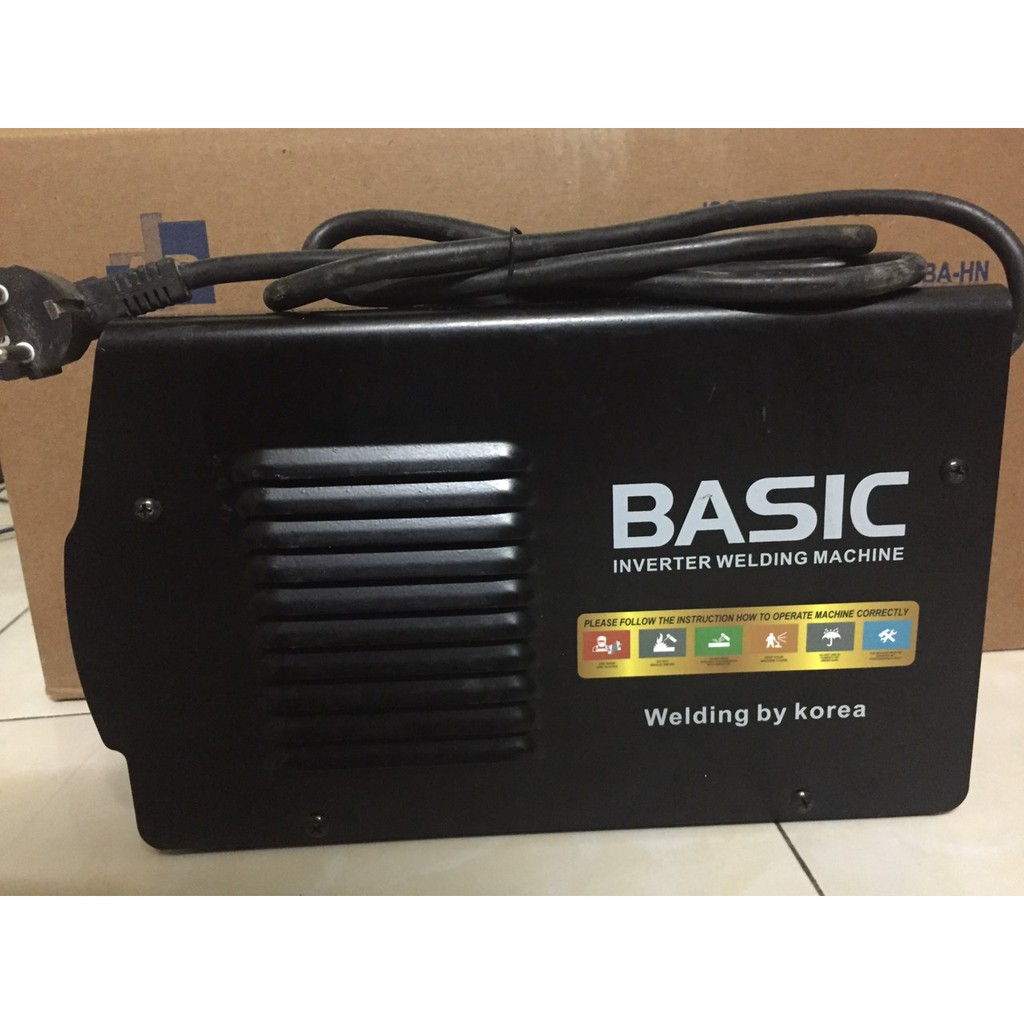 Máy hàn điện tử Basic chuyên hàn tới que 5ly - Bảo hành 12 tháng