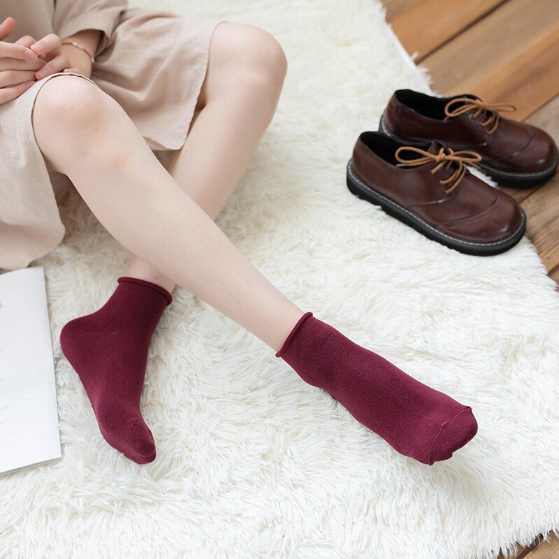 [FreeShip 50K] Combo 10 Tất Vintage Mix Màu Ảnh Thật Siêu Xinh
