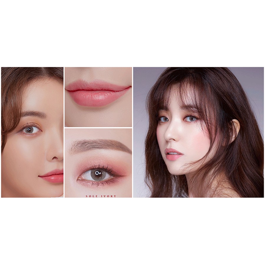 Kinh áp tròng Sole Ivory có độ Hàn Quốc (0.00 ~ 6.00)
