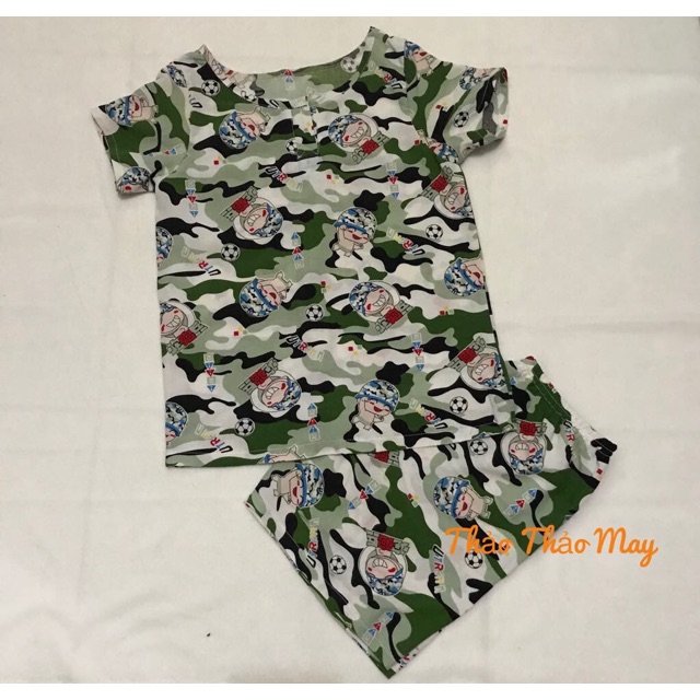 Rập giấy bộ đùi cổ trụ bé trai ( size 1-8 tuổi/ 9- 33kg)